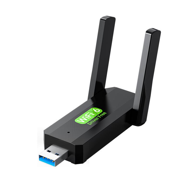 1300m Dual-Band USB Wireless Network Card - 5G Gigabit High-Speed WiFi for Desktop & Laptop (Driver-Free)