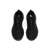 Cushioning Slip Resistant Abrasion Resistant Low Top Running Shoes Men's Pure Black 112215571-7