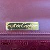 Used CARTIERHandbag Bordeaux leather Women