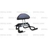 Backrest "Carrier Combo Pack Of 4" Fit for Royal Enfield Interceptor & GT 650