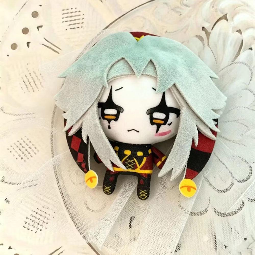 Freak Circus Anime Cosplay Pierrot Poupée Peluche Porte-clés Halloween Œil qui pleure Pierrot Peluches École Anniversaire Cadeau Noël