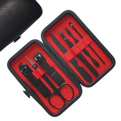 Carbon Black Nagelpflege 7-teiliges Set