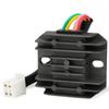 Jetsetmoto 4 Pin Regulator Rectifier 4 Wire Full Wave Rectifier