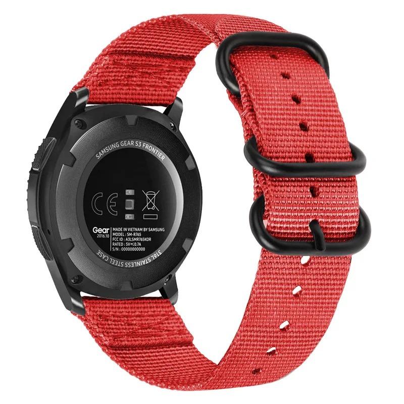 22mm Nylon Loop Strap For Huawei Watch 5/GT6-5-3 Pro 46mm Sports Breathable Bracelet For Huawei Watch GT6-5-4-3 46mm Accessories