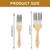 4/6 Teeth Paint Brush Multi-Tooth Painting Brushes Nylon Hair Paint Brushes Artist Brushes Drawing Supplies