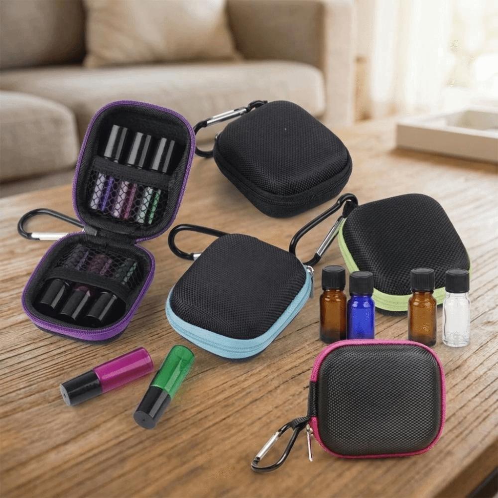 Mini Essential Oil Storage Box 1-5ML Bottles Insulin Vial Protector for Home