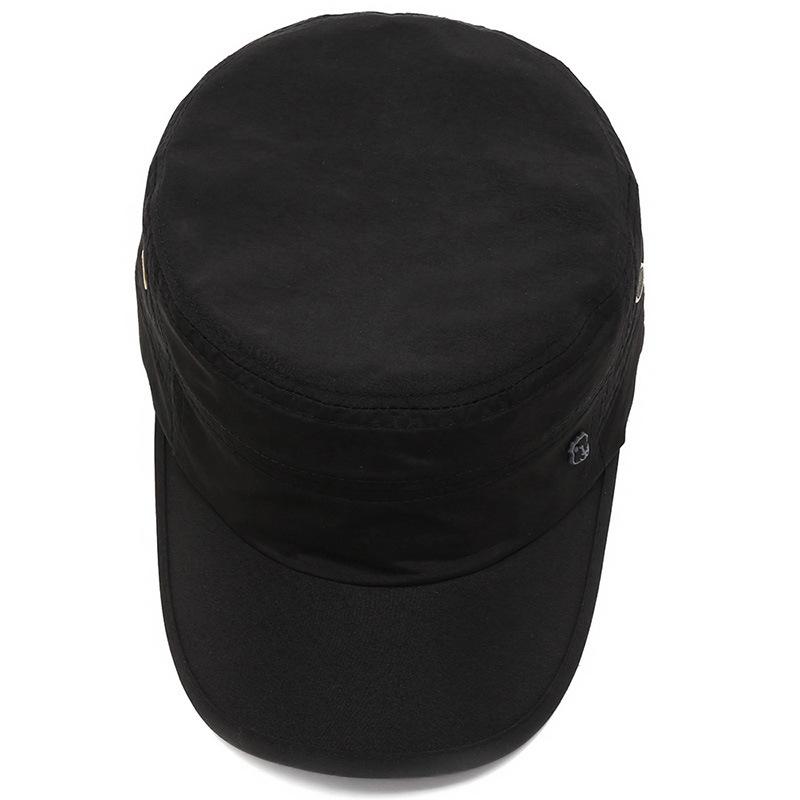 Spring Summer Outdoor Cycling Driving Hiking Fihing Sunhade Breathable Flat Top Military Cool Hat