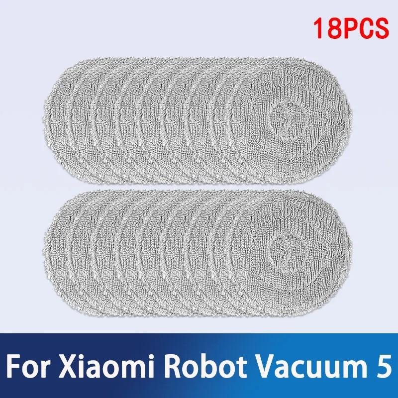 Für Xiaomi Roboterstaubsauger 5 / OV31GL Ersatzzubehör Rollbürste Hauptseitenbürste Wischlappen HEPA-Filter Staubbeutel Ersatzteile