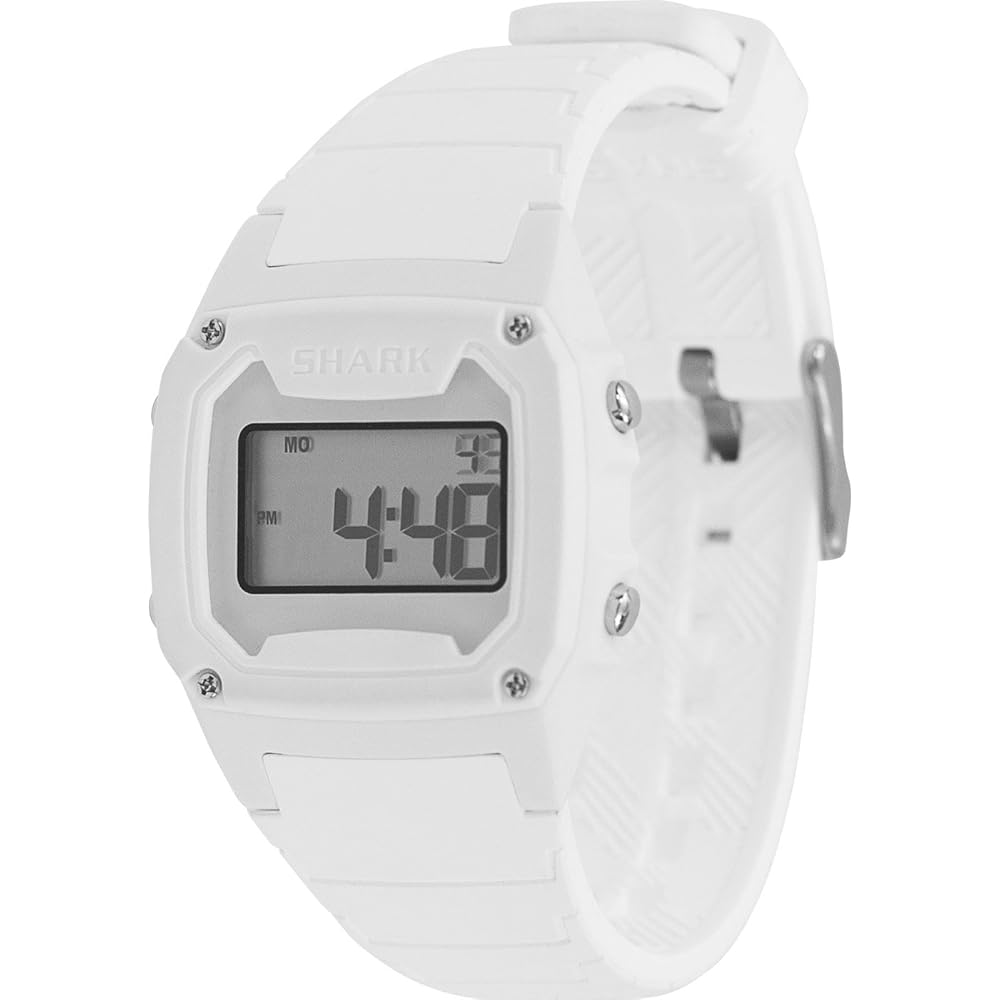 Freestyle Shark Classic Digital Watch 100m Waterproof Silicone Strap White