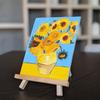 3D Art with Famous Paintings  Van Gogh's [Sunflowers]  No Preparation Required  Includes Paints and Easy Instructions  Coloring Book  Beginners