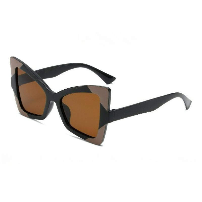 Butterfly Frame Women's Fashion Sunglasses Casual Cute Summer Bright Color Suitable for Travel Beach Accessories