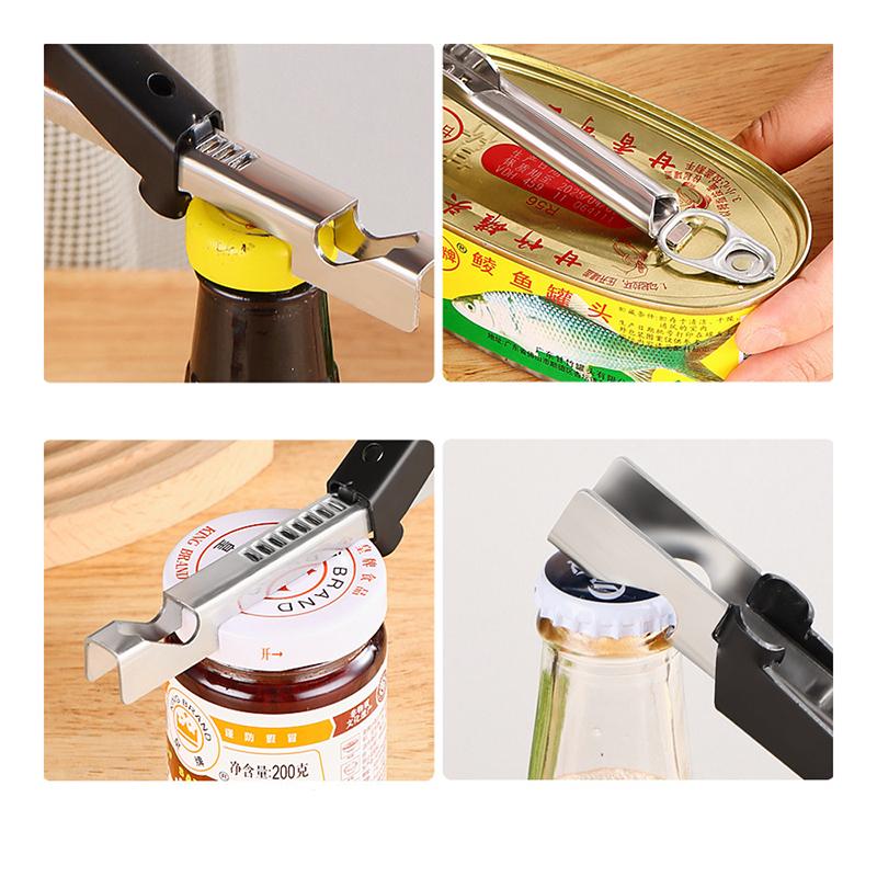 Adjustable Jar Lid Opener Stainless Steel Jar Can Opener Practical Can Seal Lid Remover Bottle Jar Opener
