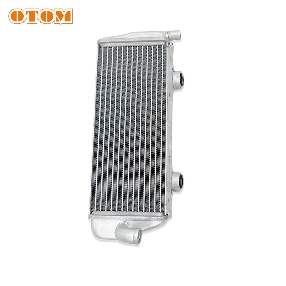 OTOM Motorcycle Aluminium Radiator Engine Cooler Cooling For KTM SX XC EXC HUSQVARNA TC TE 125 150 250 300 2007-2016 Accessories Left