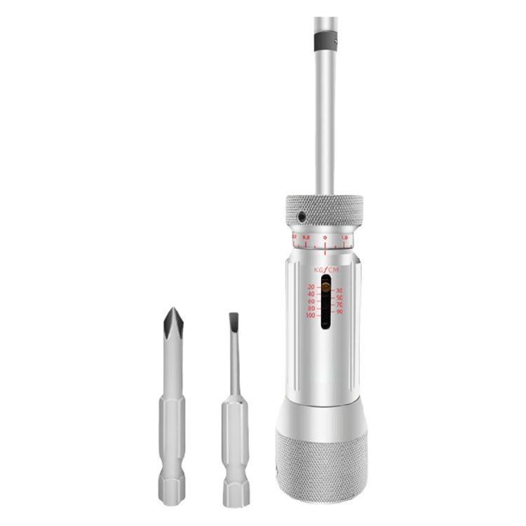 Multiple Torques Screwdriver Adjustable Setting High Visibilities Scale Solid Metal Shank For Electronics Maintenance