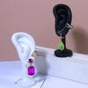 Elegant Earring Display Stand Jewelry Organizer Rack Simulated Ear Shaped Ear Rings Presentation Stand Earwear Holder