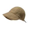 Autumn Winter Fisherman Hat Solid Color Thickened Plush Lining Baseball Hat Cold Weather Thermal Cap Outdoor Headwear