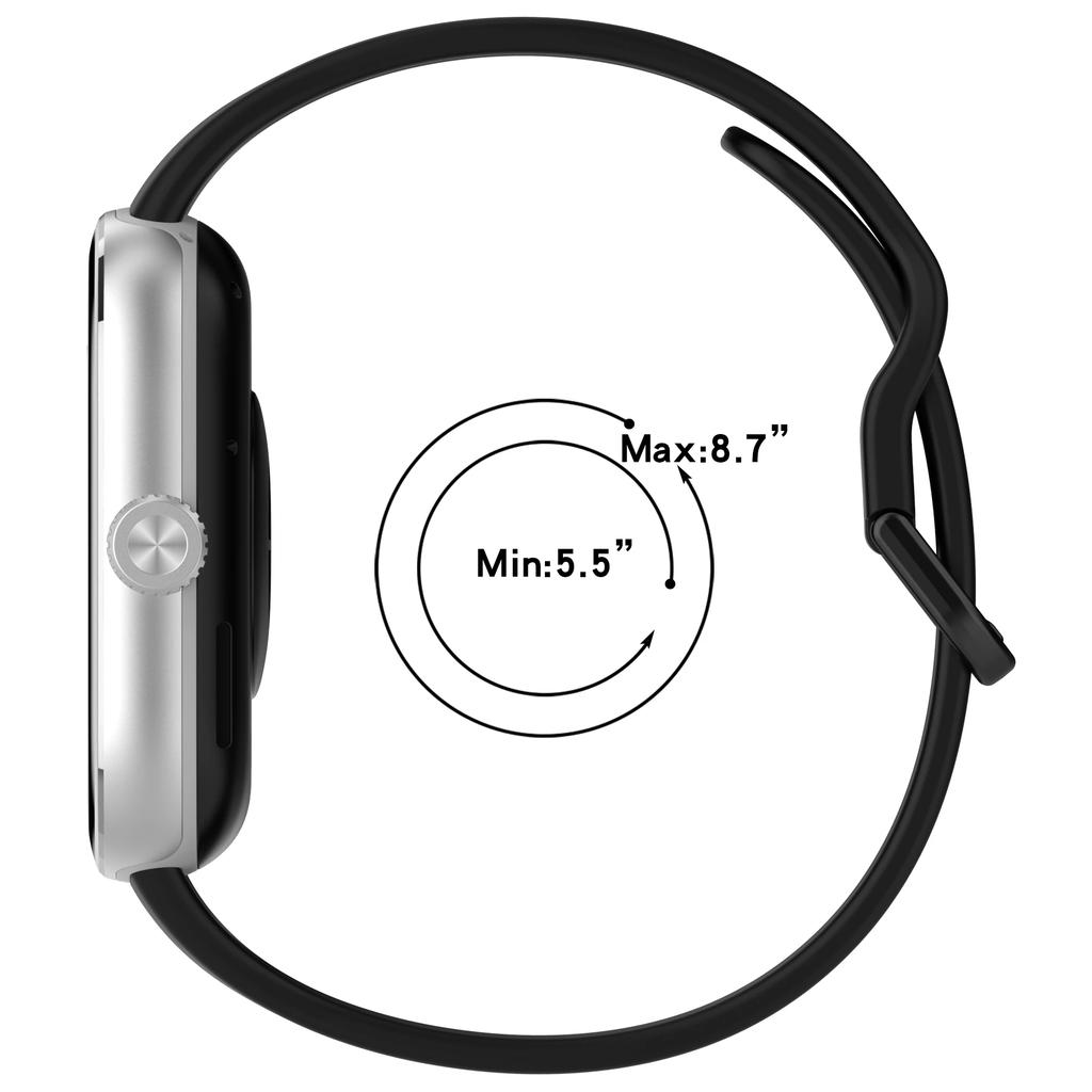 Silicone Watchband Strap For Redmi Watch 5 Smart Watch Band