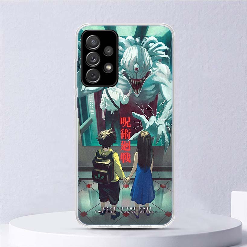 Kaisen J-Jujutsu Yuta Okkotsu Soft Case For Samsung Galaxy A52 A42 A32 A22 A12 A02S Phone Cover A50 A51 A70 A71 A41 A31 A21S A40