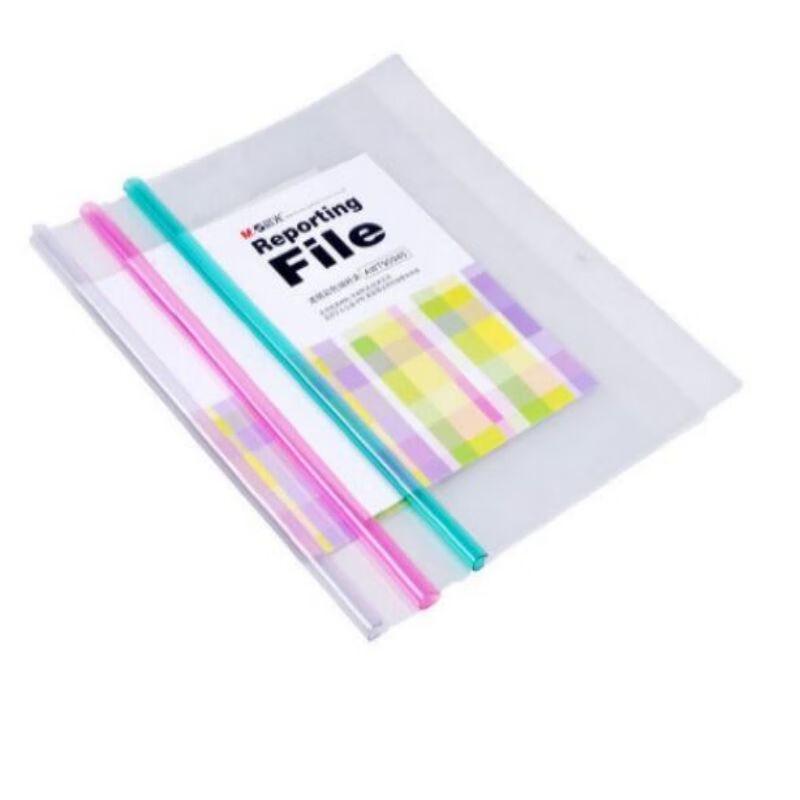 M&G A4 Transparent Pull-Rod Report File