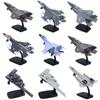 Druckguss-Kampfflugzeug-Spielzeug mit Licht und Sound, Rückziehmotor, Modellsammlung F16 F22 F35 Düsenflugzeug-Spielzeug, Kinderspielzeug