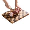 Solid Walnut Wood Chessboard Pattern Cutting Board
