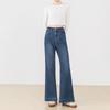 High-waisted straight-leg micro-pull pants for women who do not stick to their legs New comfortable and thin jeans flared pants in spring