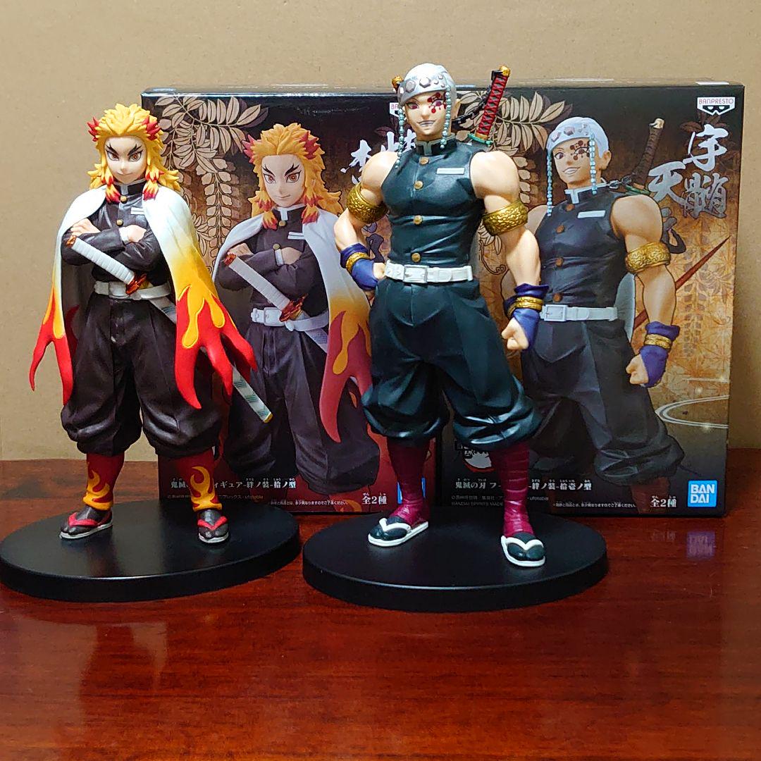 

[USED] Demon Slayer: Kimetsu no Yaiba Figure Goods Rengoku Kyojuro Uzui Tengen