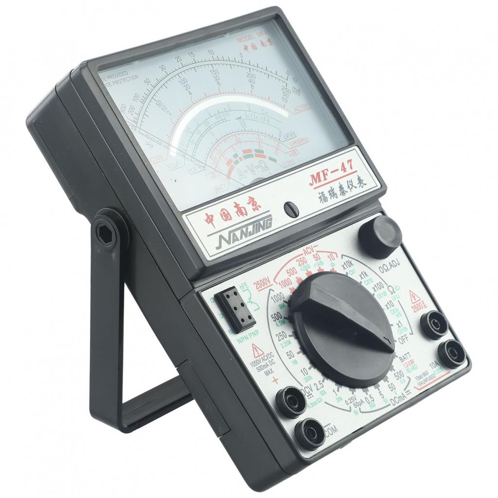 18.7*11.8*4.7cm Battery Tester MF-47 Multimeter Voltmeter Analog