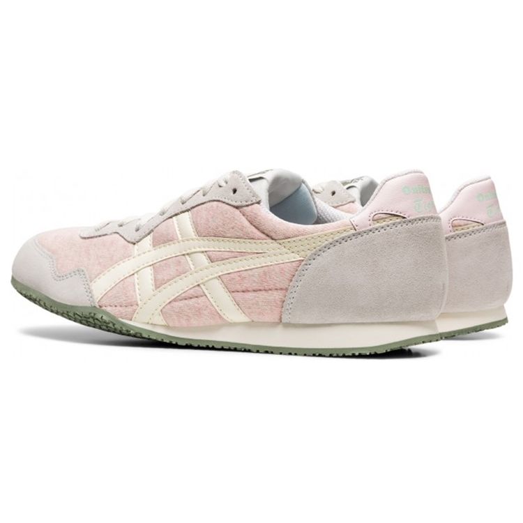 ONITSUKA TIGER Serrano Slip Resistant Durable Breathable Lightweight Low Top Casual Shoes Unisex Sneaker Sakura-Pink 1183A720-700