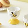 3D Cartoon Egg Cup Ceramic Steamed Egg Cup Funny Egg Holder  Home Decor