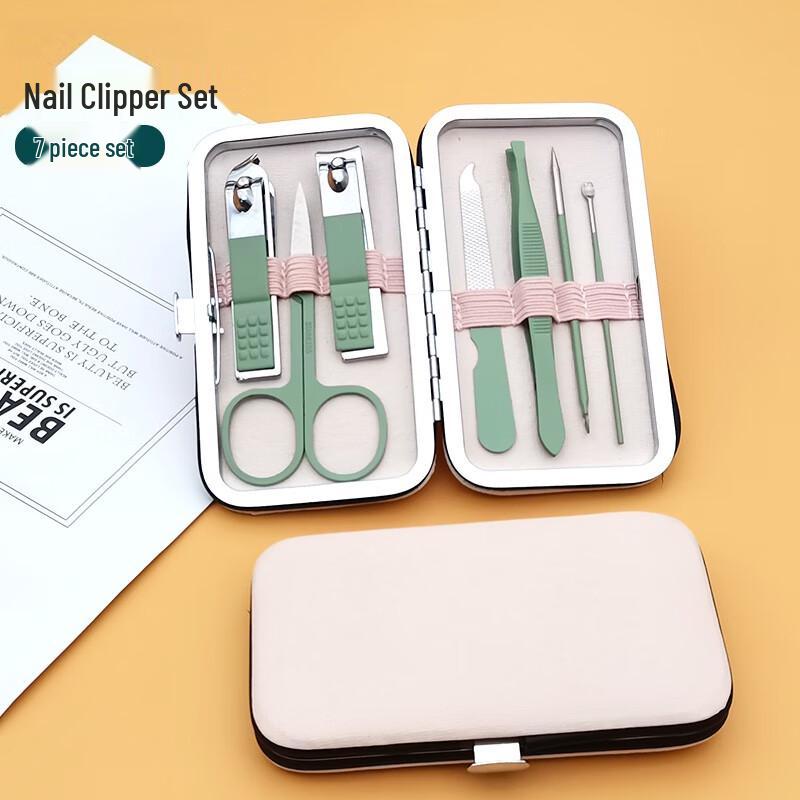 SaiJiaRui 7-Piece Nail Clipper Set - Standard (5 Pack)