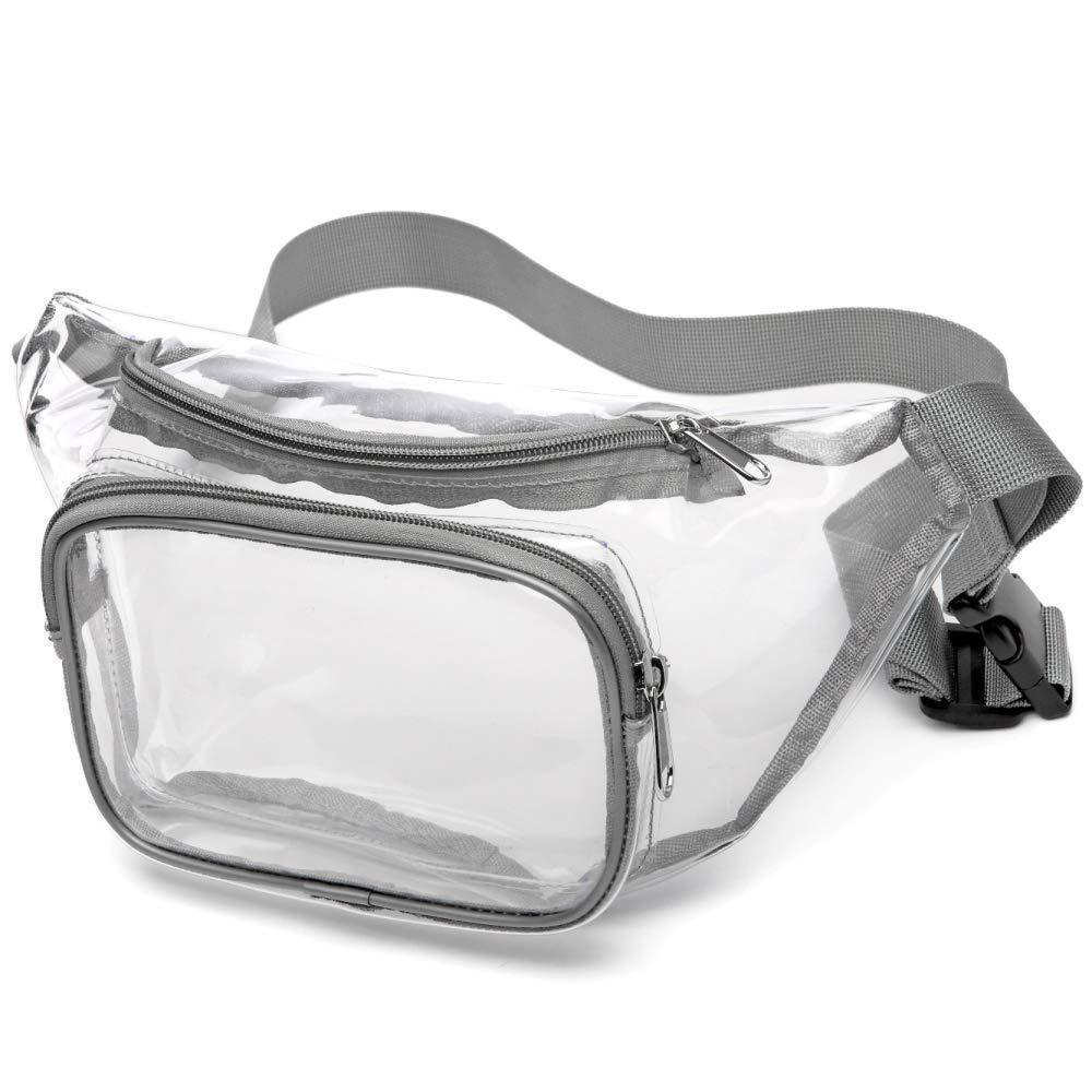 2025 Waterproof PVC Transparent Sports Waist Bag - Running, Cycling, Travel, Outdoors, Makeup