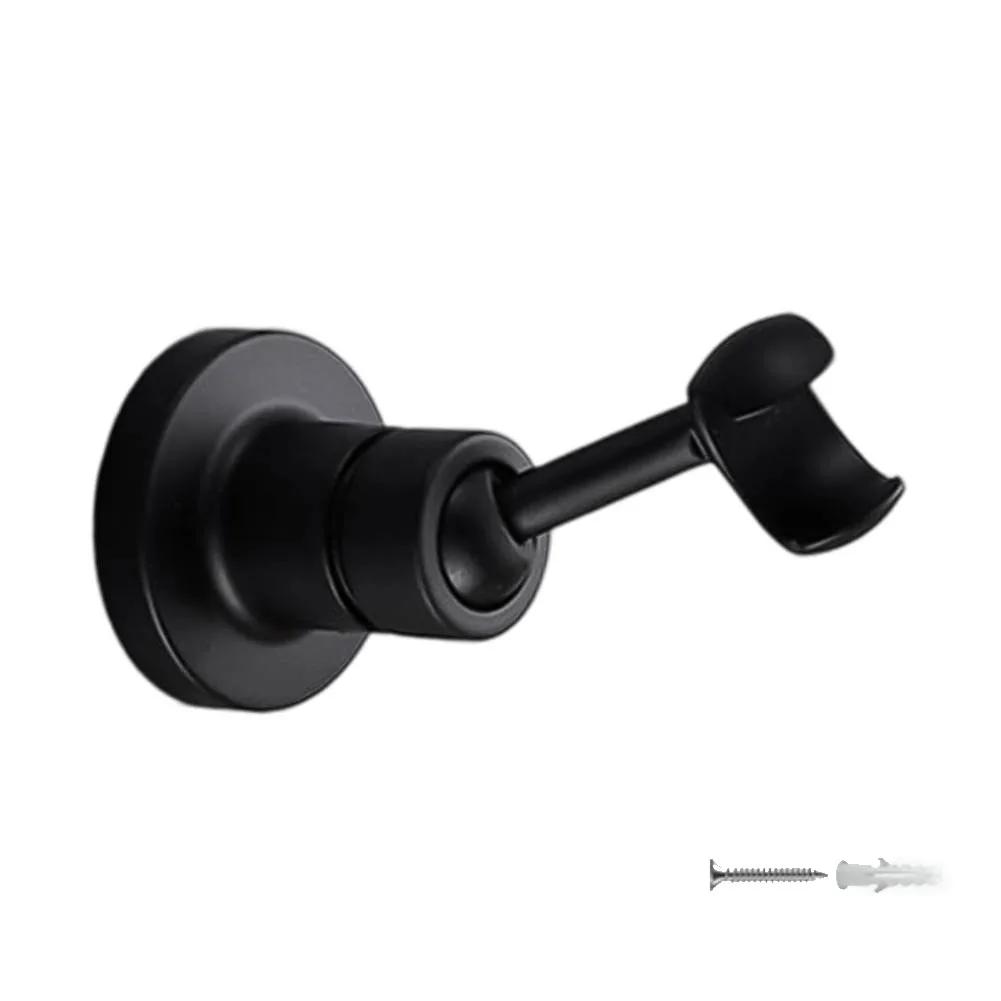 1pcs Shower Head Bracket With Screw Adjustable 360degree Shower Head Holder Bathroom Hand Shower Holder Supplies