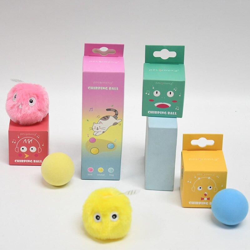 Magic Glowing Cat Teaser Stick with Sounding Mint Ball for Self-Entertainment