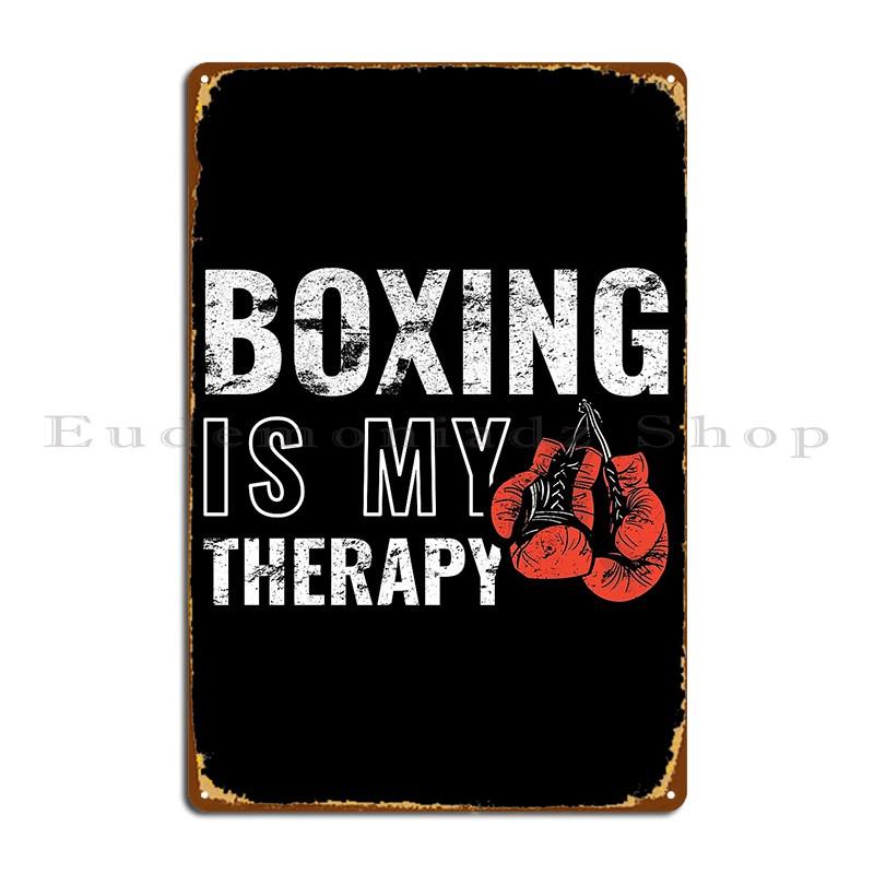

Забавные Боевые Искусства Бокс Моя Терапия Бокс Металлические Таблички Дизайн Вечеринка Тарелки Пещера Дизайн Персонажа Паб Жестяная Табличка Постер 7.9x11.8In(20x30cm)