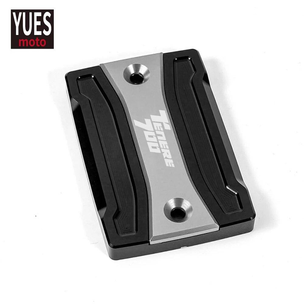 Motorcycle Accessories CNC Rear & Front Brake Fluid Reservoir Cap Cylinder Cove For YAMAHA TENERE 700 - XTZ 700