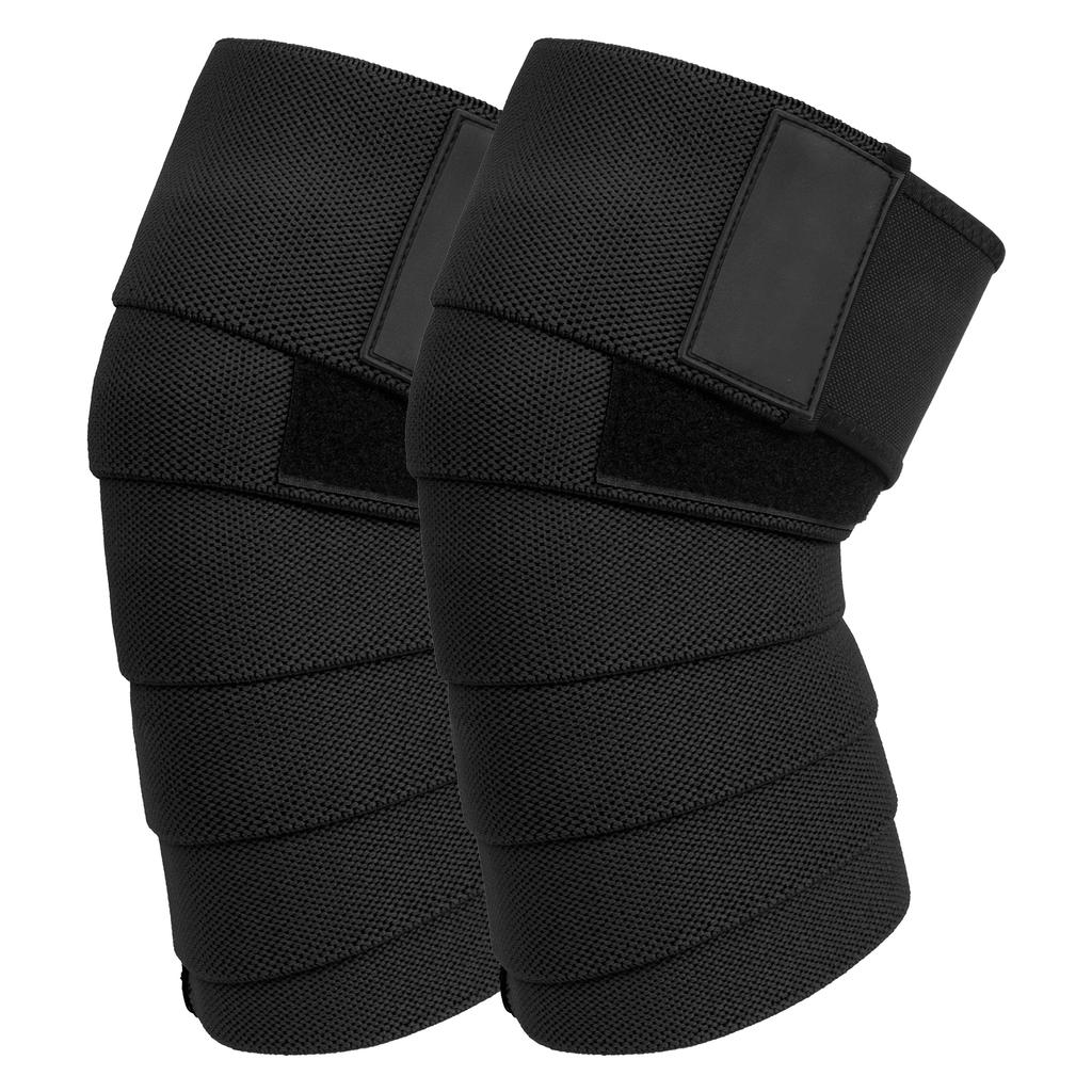 Knee Wraps for Squatting Knee Strap Bands for Crossfit Training Powerlifting Knee Support Deadlift Wraps Weightlifting