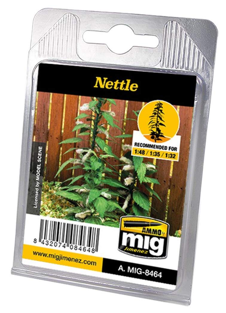 

AMO Nettle Plant Leaves Cut Scenic Material 1/48/1/35/1/32 (Laser Paper) AMO-8464