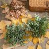 UV Resistant Artificial Eucalyptus Bouquet Lifelike Faux Flower Bouquet  Wedding Decoration