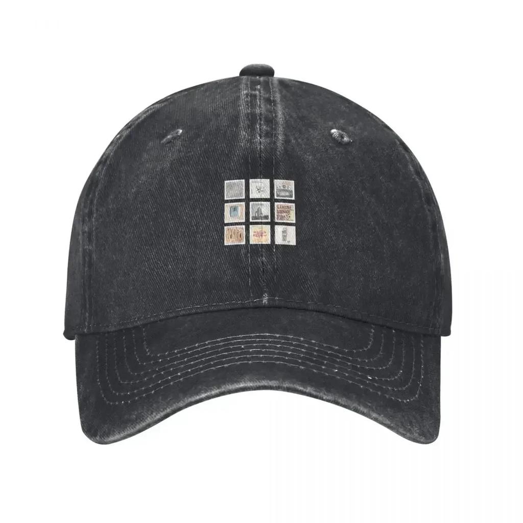 Watercolour Albums Frightened Rabbit Sticker Baseball Cap Hat Baseball Cap Cosplay Party Hat Funny Hats Unisexs Womens