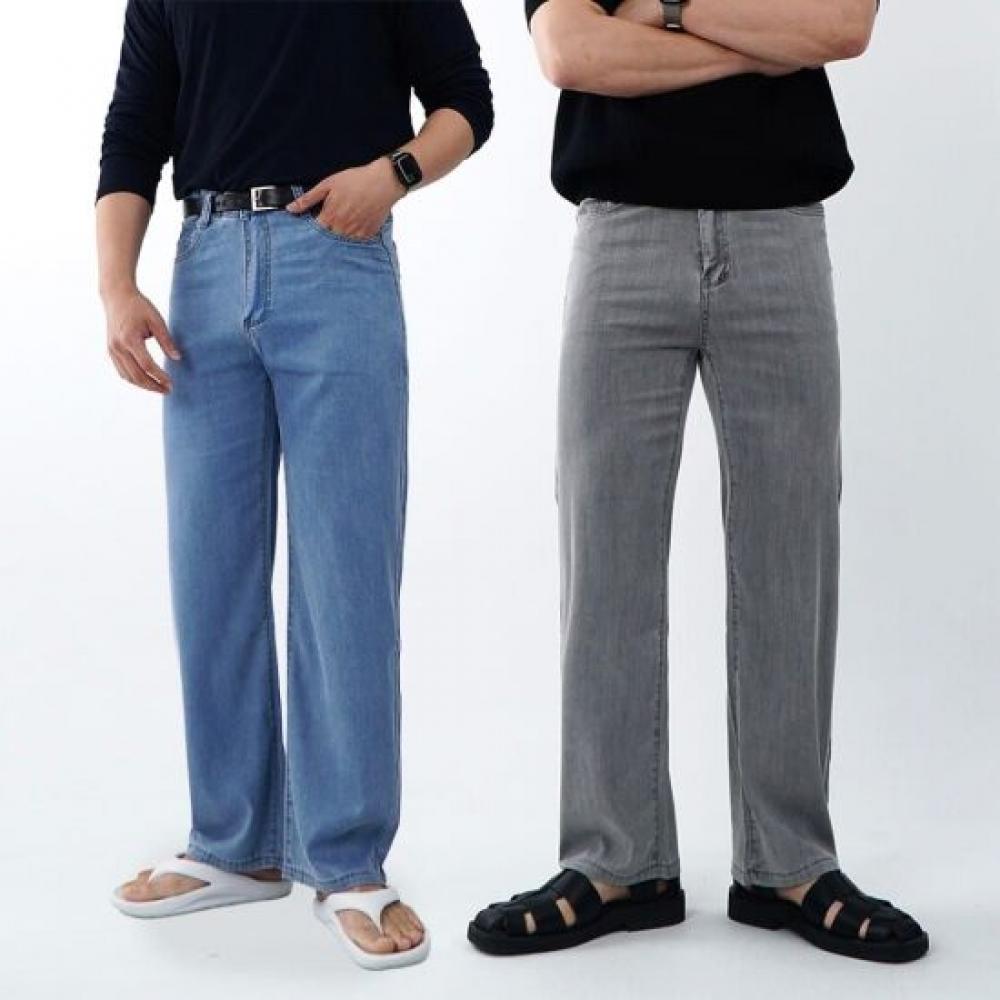 Onl Men S Cool Denim Wide Denim Summer jeanS