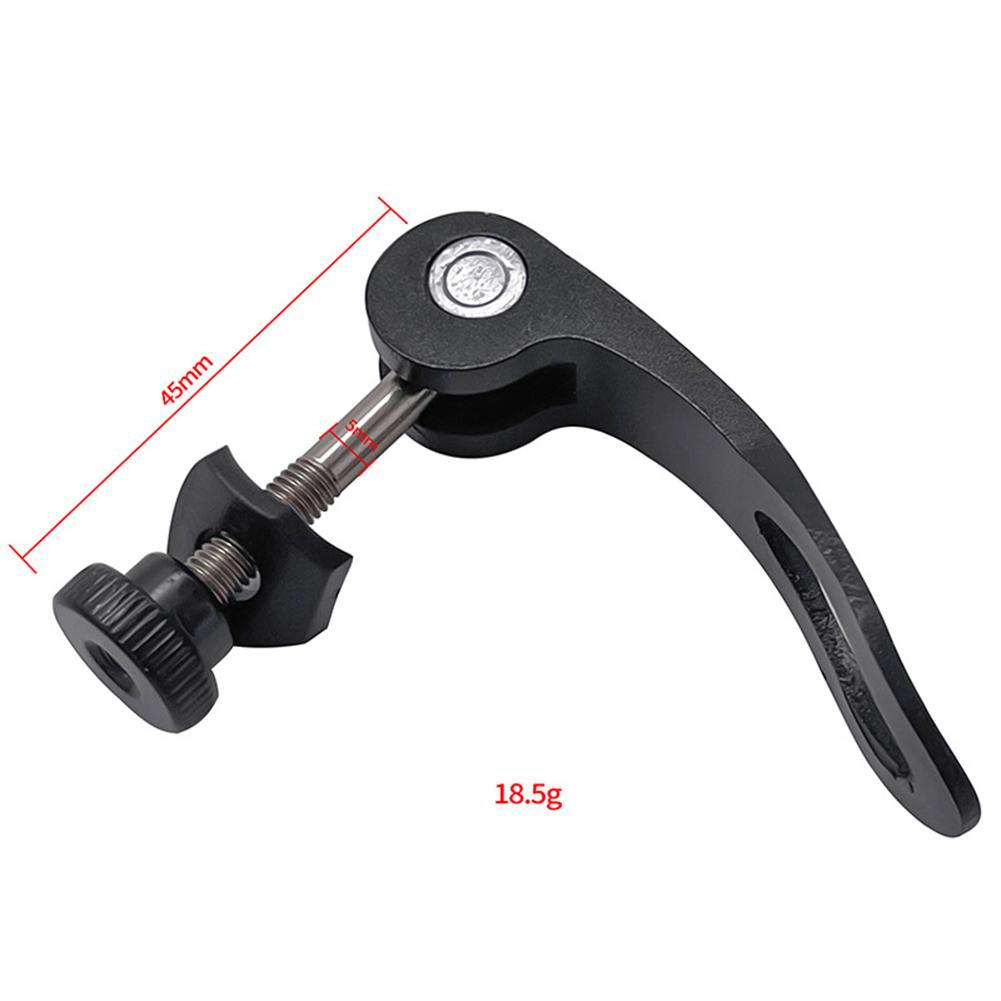 18.5g Quick Release Screw 1pc Aluminium Alloy Black Length About 45mm