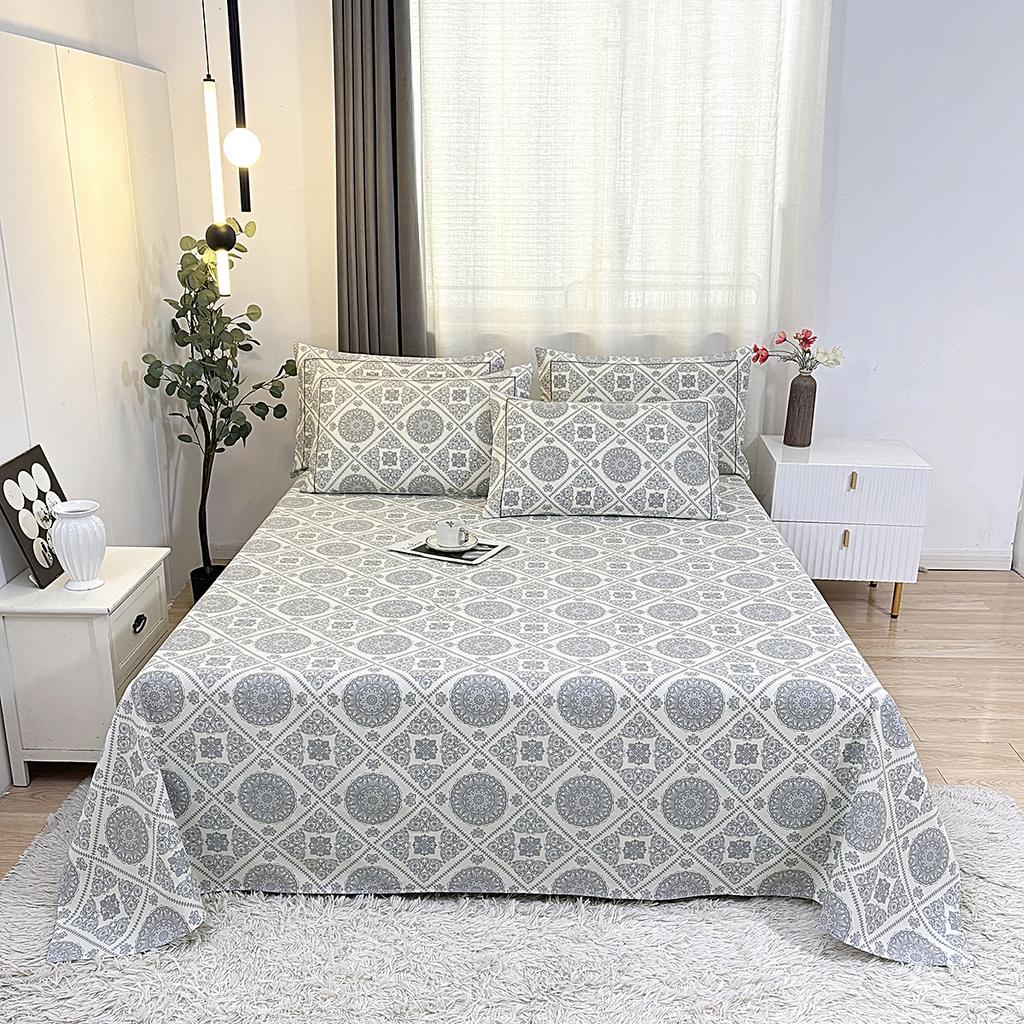 Haushalt doppelt verdickt altes grobes Tuch Bettlaken Einzelstück Baumwolle Steppdecke Laken Studentenwohnheim Einzelbett reine Baumwolle