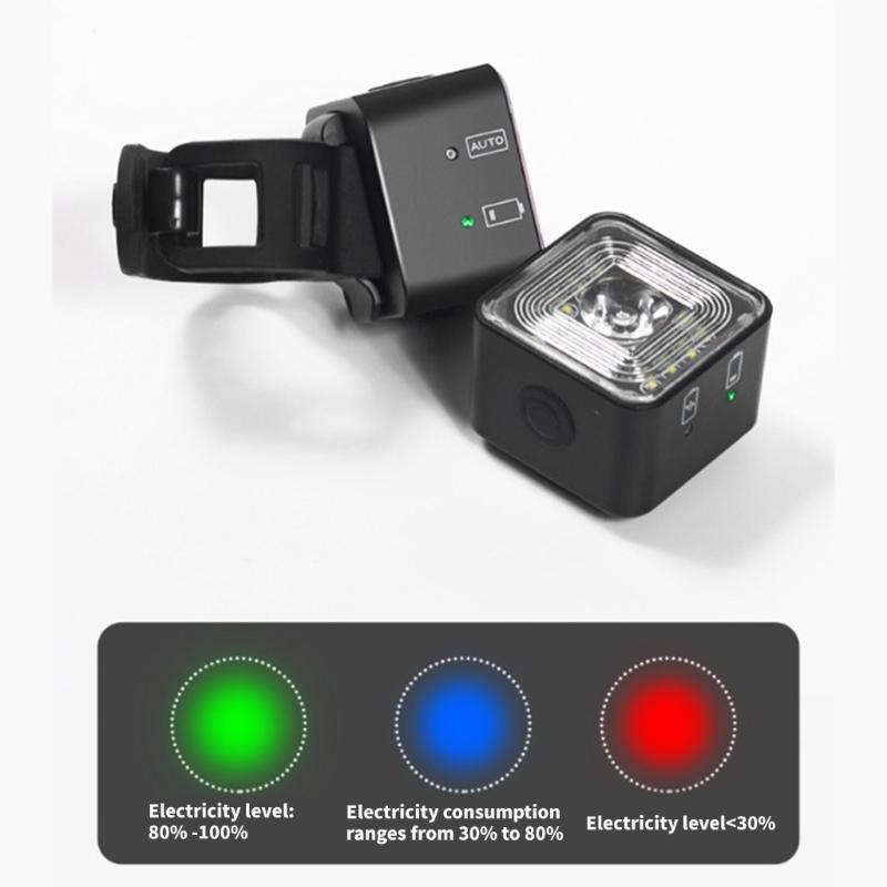 USB Rechargeable Bike Back Light for Night Riding/Cycling Safety Head Tail Light Bike Light Bike Front/Rear Light