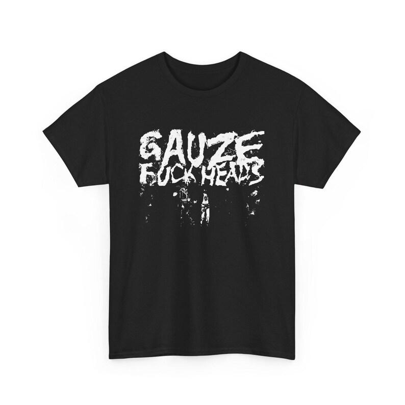 

230 Gsm 100% Cotton Gauze Tee Shirt F*Ck Heads Japanese Hardcore XXS чёрный