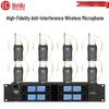 HuiDu HD-8MT Wireless One-to-Eight Microphone System (CN Version)