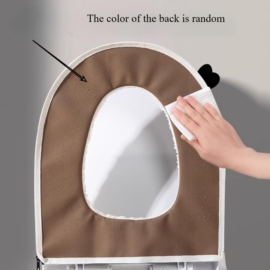 Couvercle de WC - Coussin Doux pour un Ajustement Parfait, Usage Domestique dans la Salle de Bain