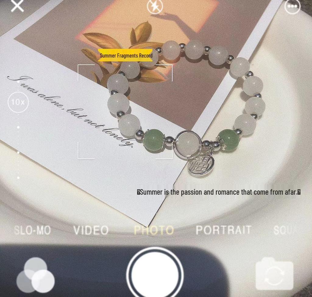 Dodo Hot Hetian Jade Rabbit Bracelet, Women's Niche Design - High Value Student or Bestie Gift