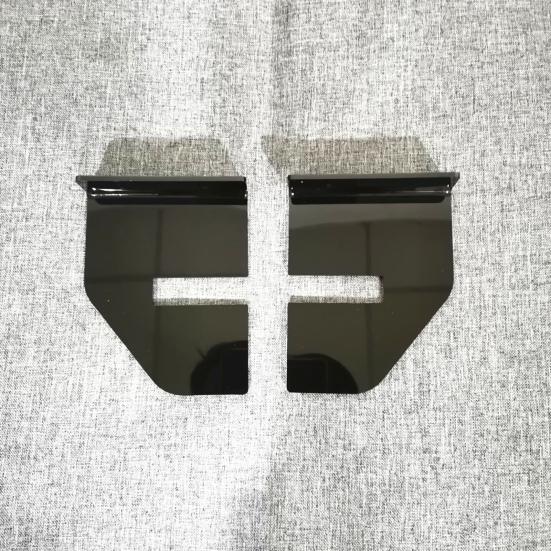 1 Set Stable Skateboard Wall Rack Lightweight Acrylic Wall-Mounted Skateboard Holder for Skateboard Shop