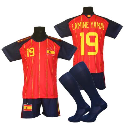 Equipación de fútbol infantil LAMINE YAMAL ESPAÑA - BG 140